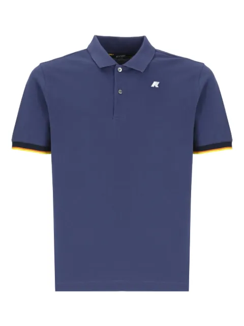 K-Way playera tipo polo con logo y dos botones