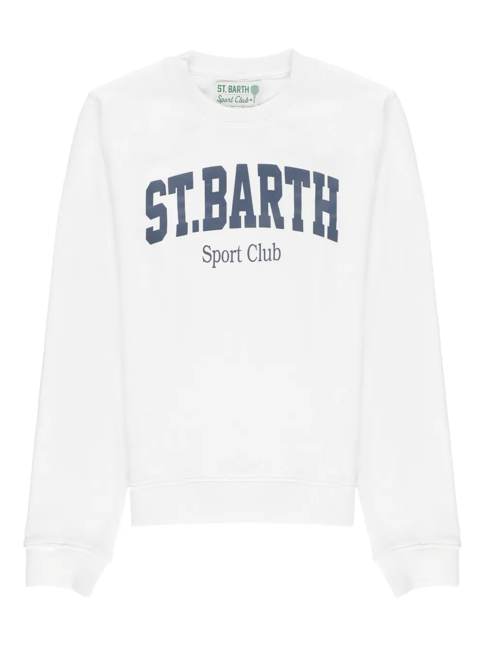 MC2 Saint Barth Kids logo-print sweatshirt | White | Image 1