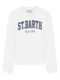MC2 Saint Barth Kids logo-print sweatshirt - White