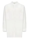 Yohji Yamamoto crew-neck shirt - White