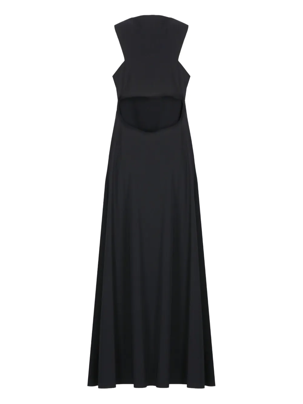 RRD cut-out sleeveless dress - Zwart