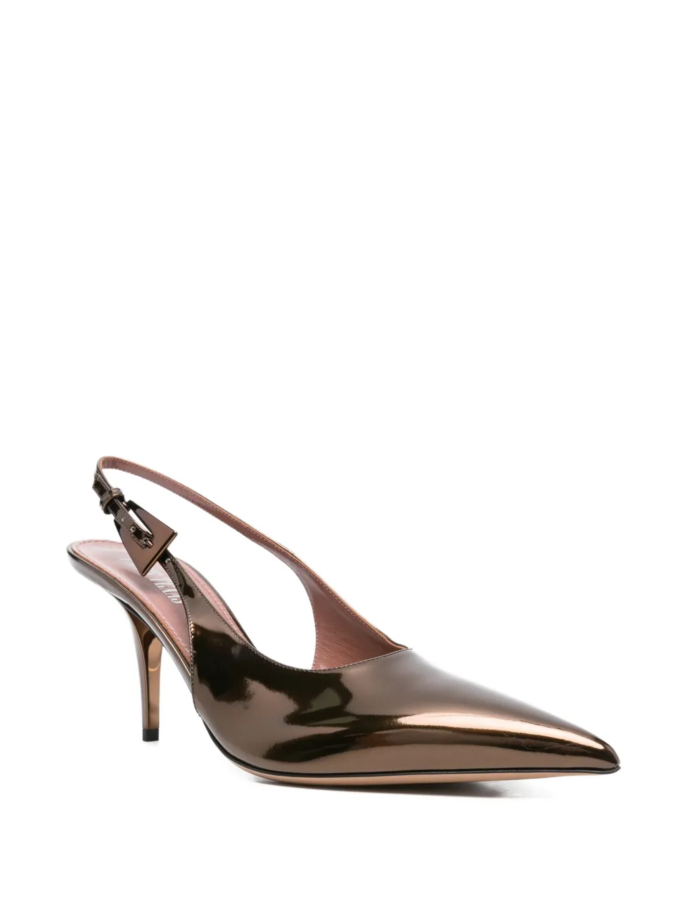 Paris Texas slingback pointed-toe pumps Brown