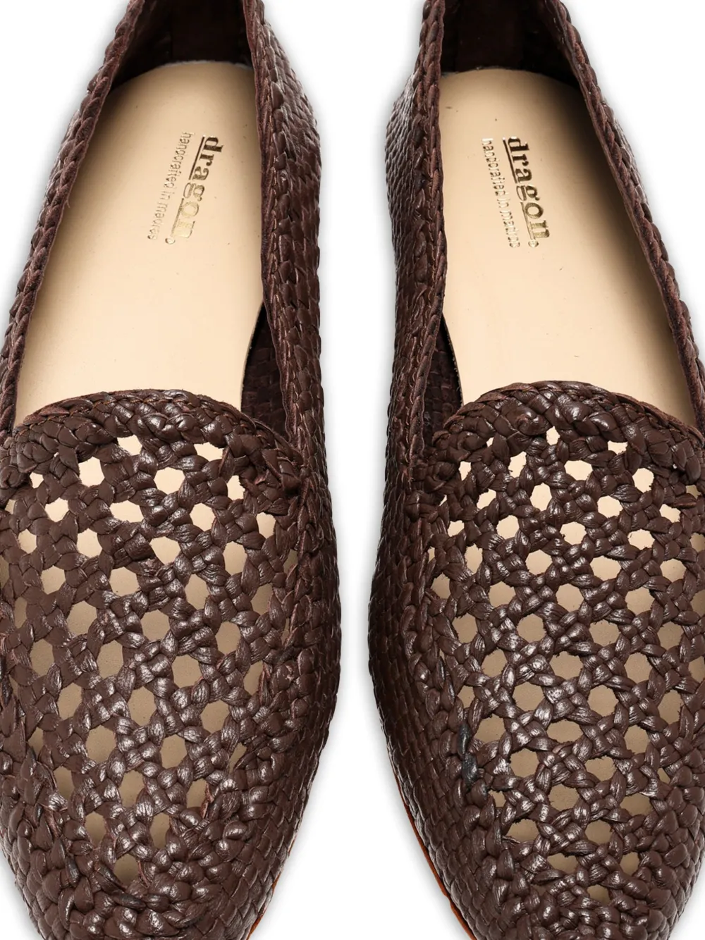 DRAGON DIFFUSION Leren loafers - Bruin