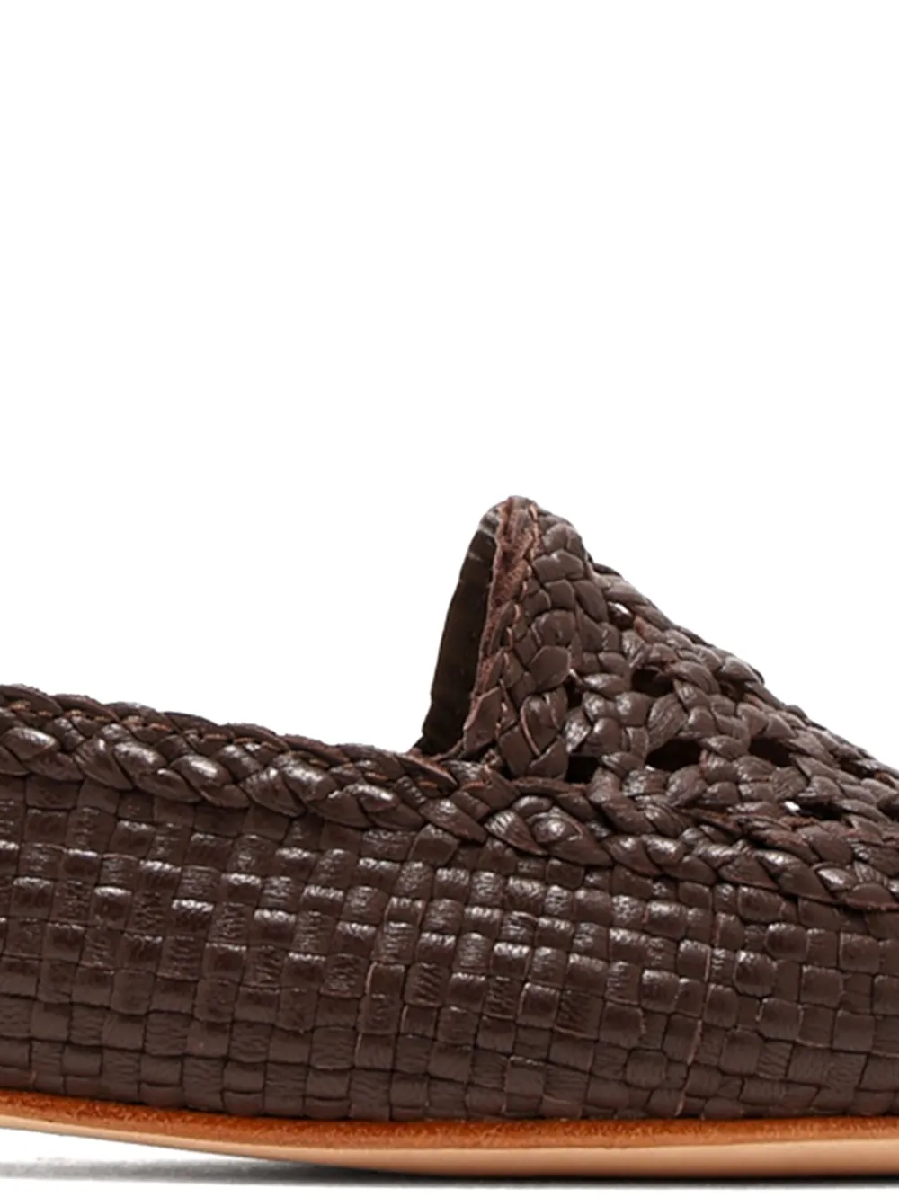 DRAGON DIFFUSION Leren loafers Bruin