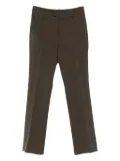Rosso 35 pressed-crease trousers - Green
