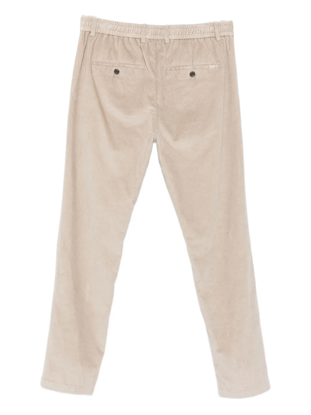 Paul & Shark corduroy drawstring trousers - Beige