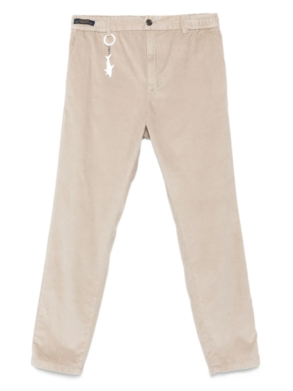 Paul & Shark Ribfluwelen broek Beige