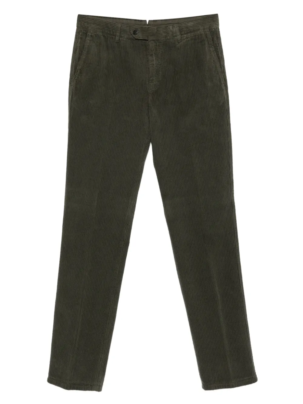 ASPESI Ribfluwelen broek Groen