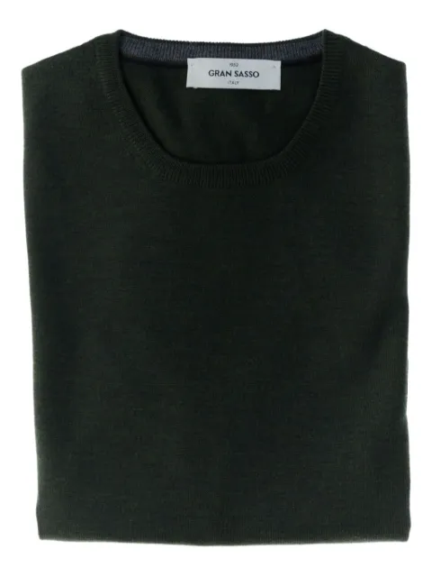 Gran Sasso round-neck wool sweater