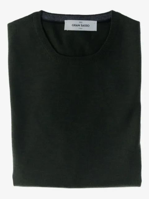 Gran Sasso round-neck wool sweater
