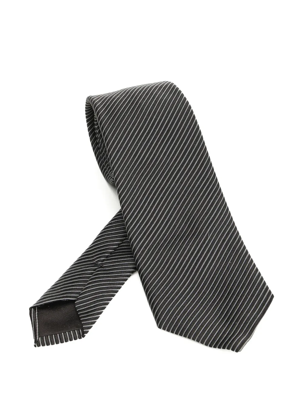 Giorgio Armani striped tie | Black | Image 1
