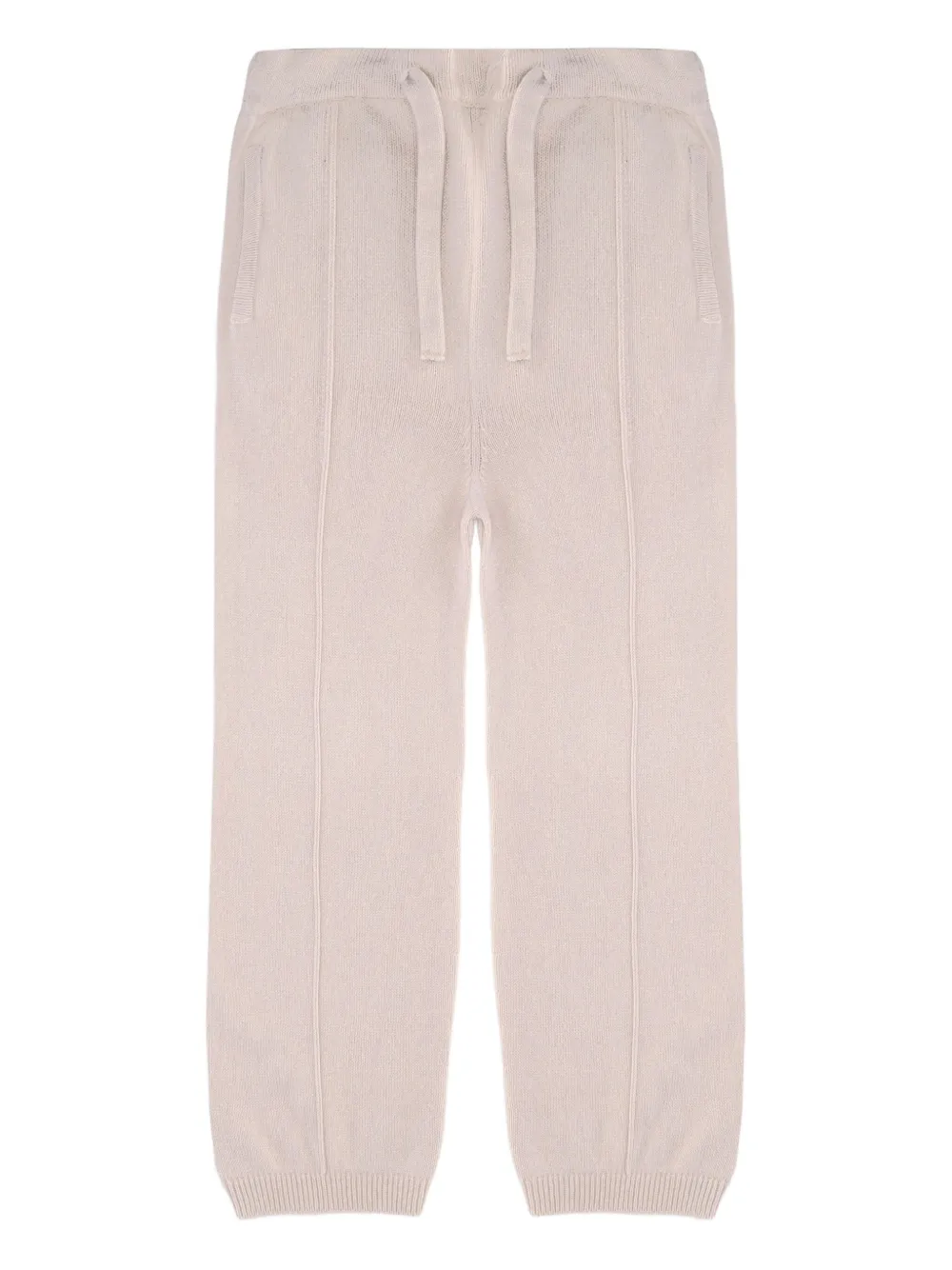 Laneus drawstring knitted trousers | Neutrals | Image 1