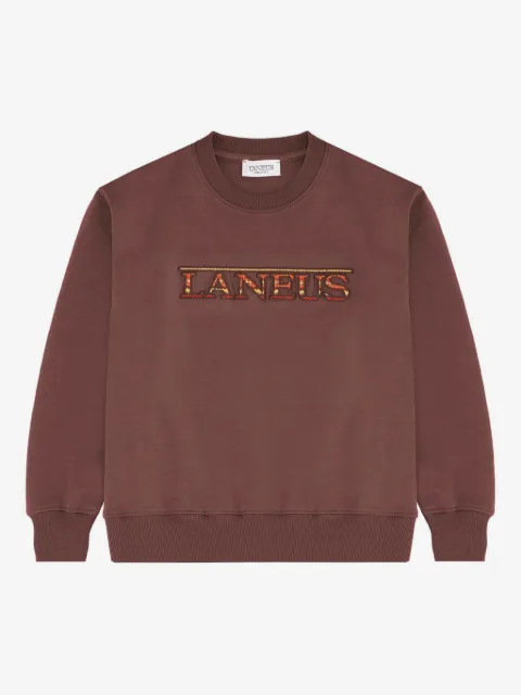 LANEUS KID logo-patch sweatshirt
