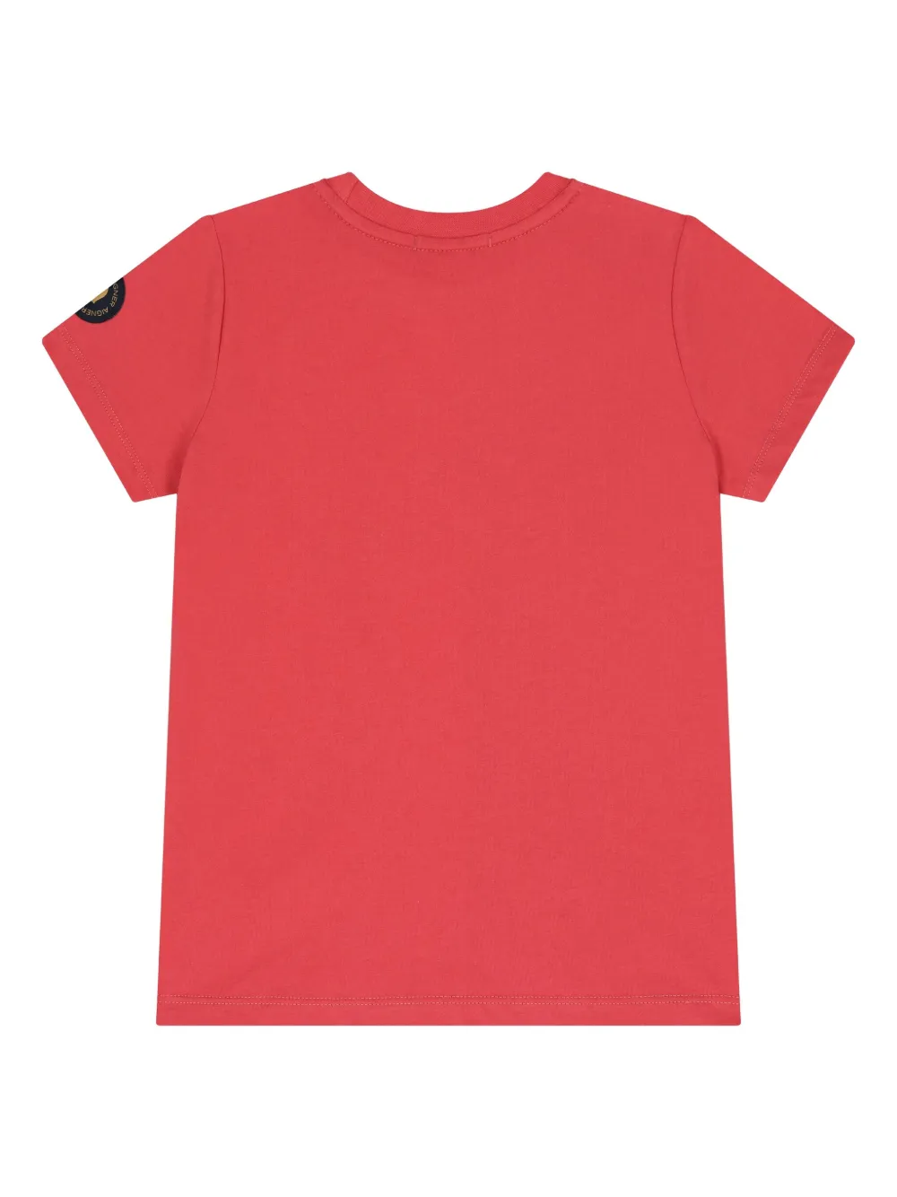 Aigner Kids colour-block logo T-shirt Rood