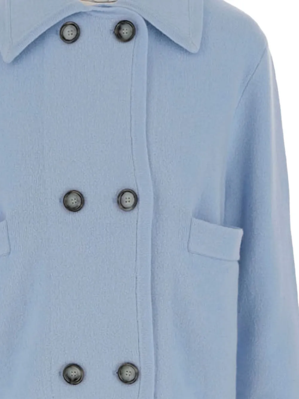 Allude double-breasted cardigan Blauw
