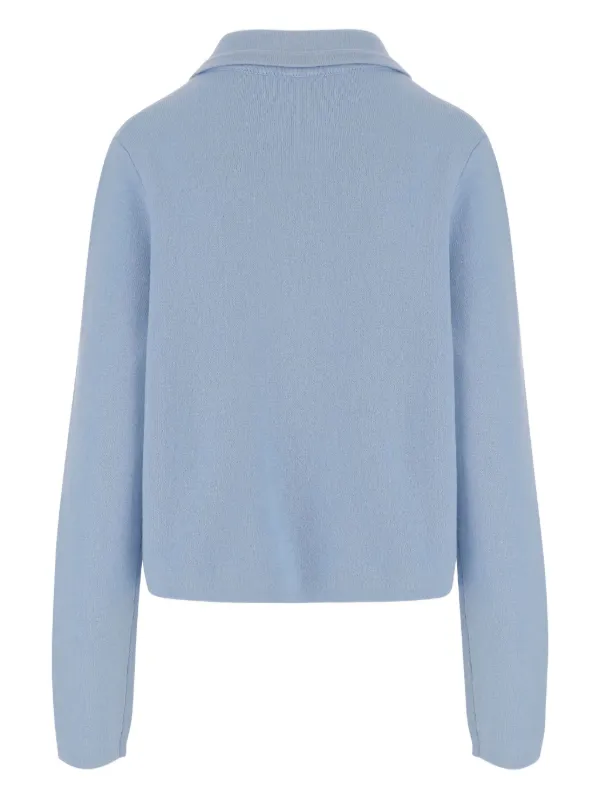 Allude Doppelreihiger Cardigan Blau FARFETCH DE