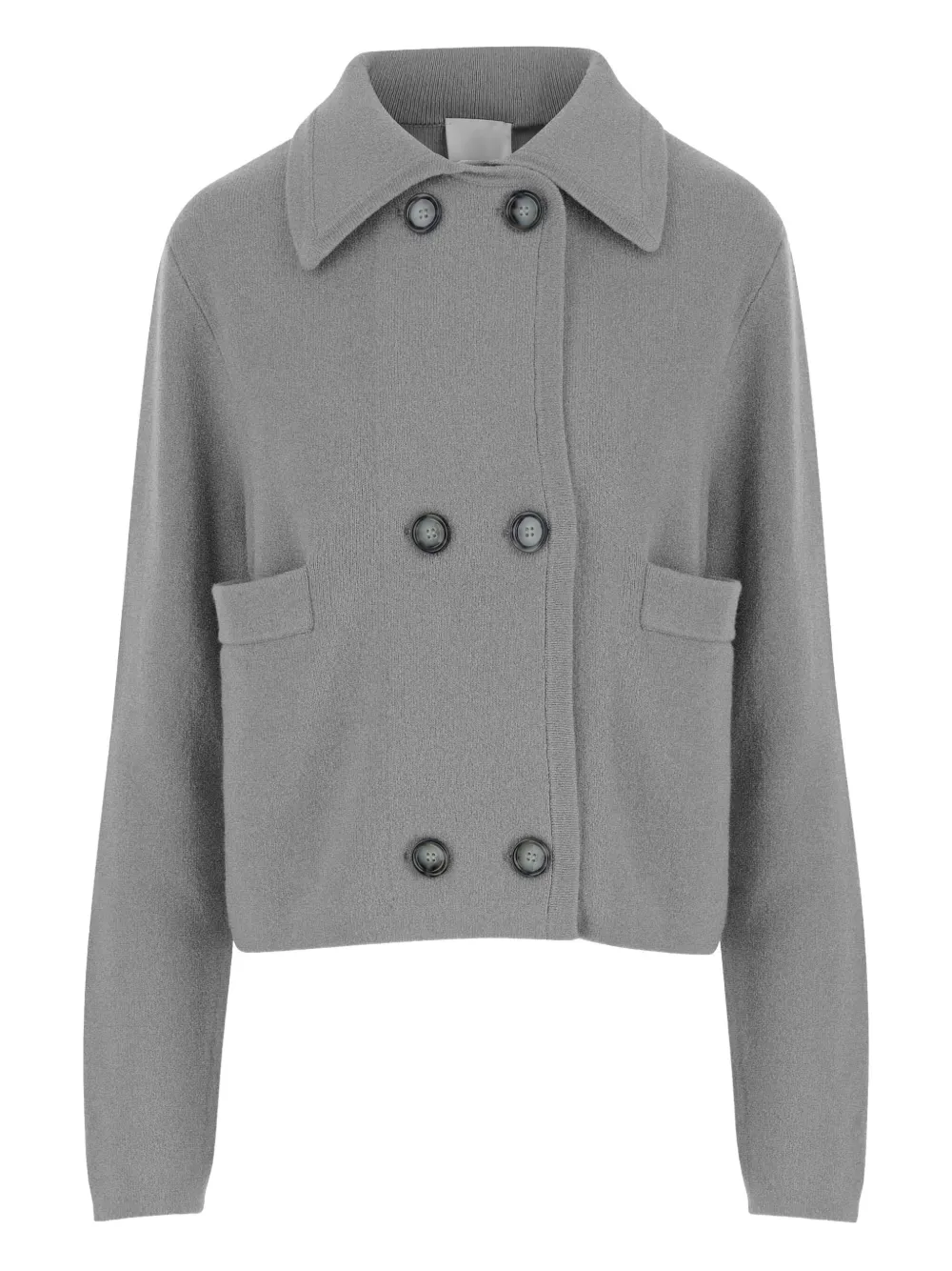 Allude double-breasted cardigan Grijs