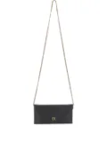 PINKO chain-strap flap cross body bag - Black