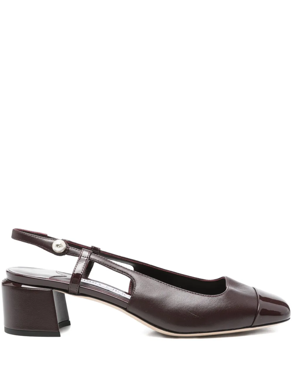Jimmy Choo 45mm Elisa slingback pumps Red