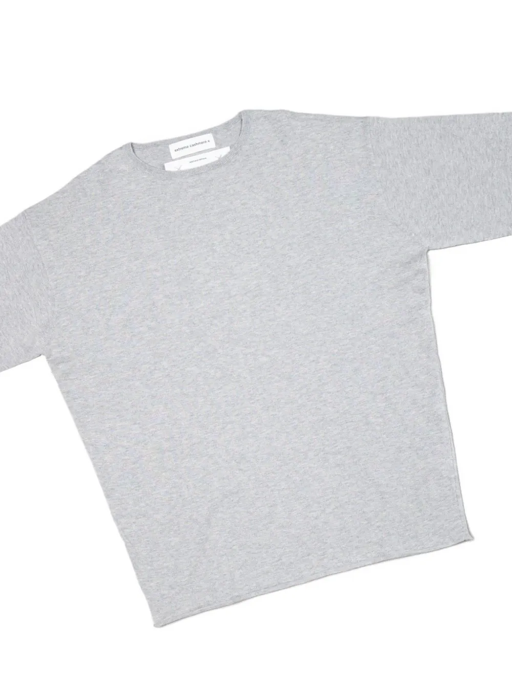 Extreme Cashmere Aries Long-sleeved Sweater In Gray