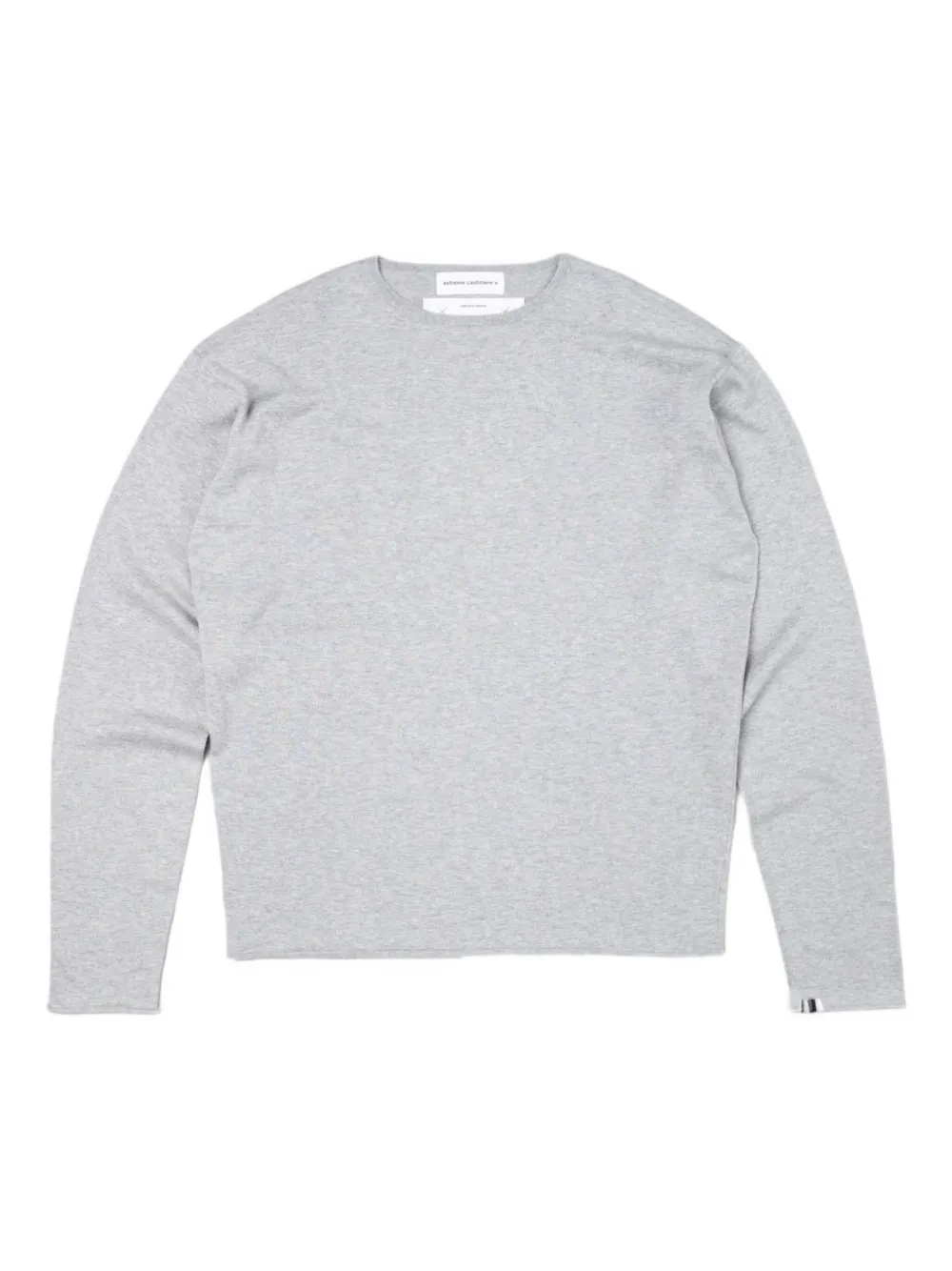 extreme cashmere aries long-sleeved sweater | 灰色 | Image 1