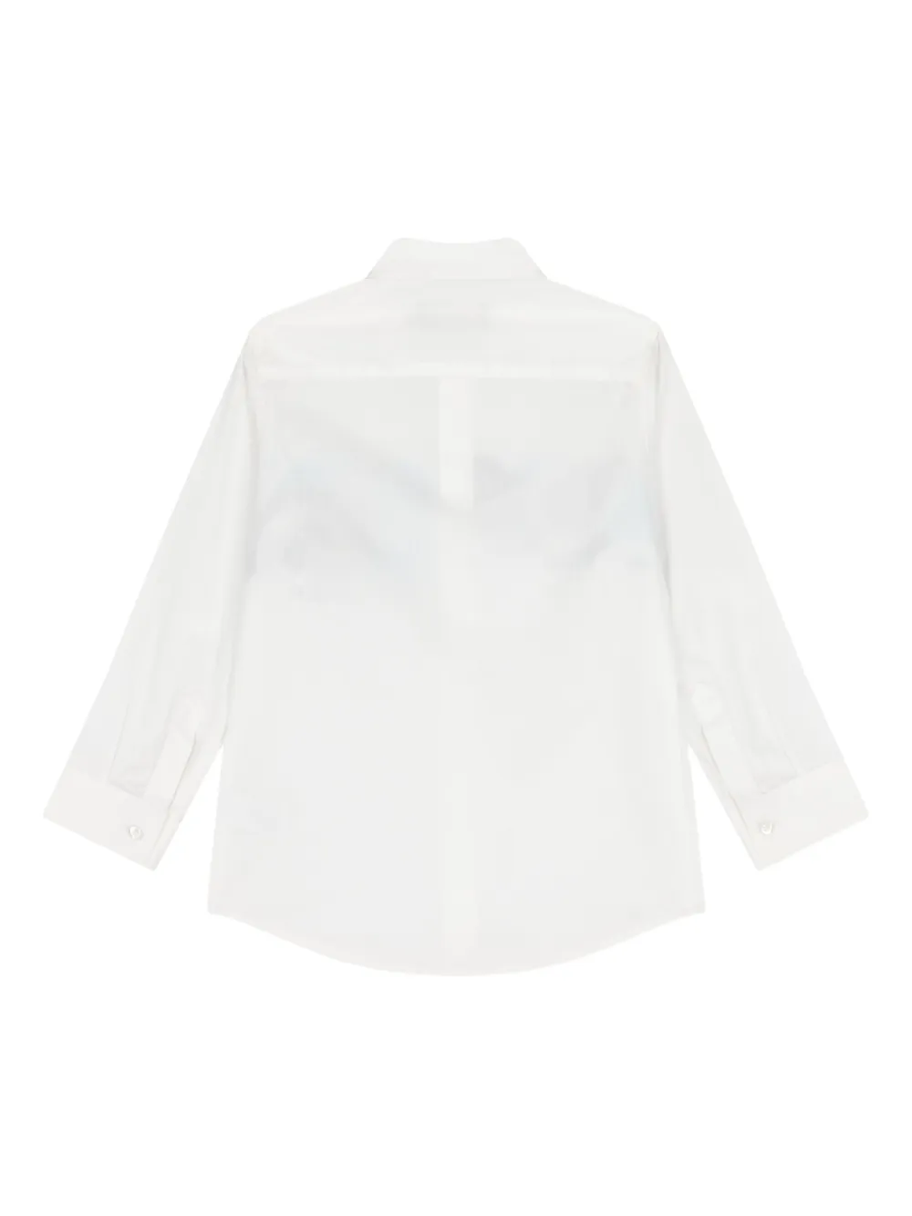 Aigner Kids Geometrisch shirt met logoprint Wit