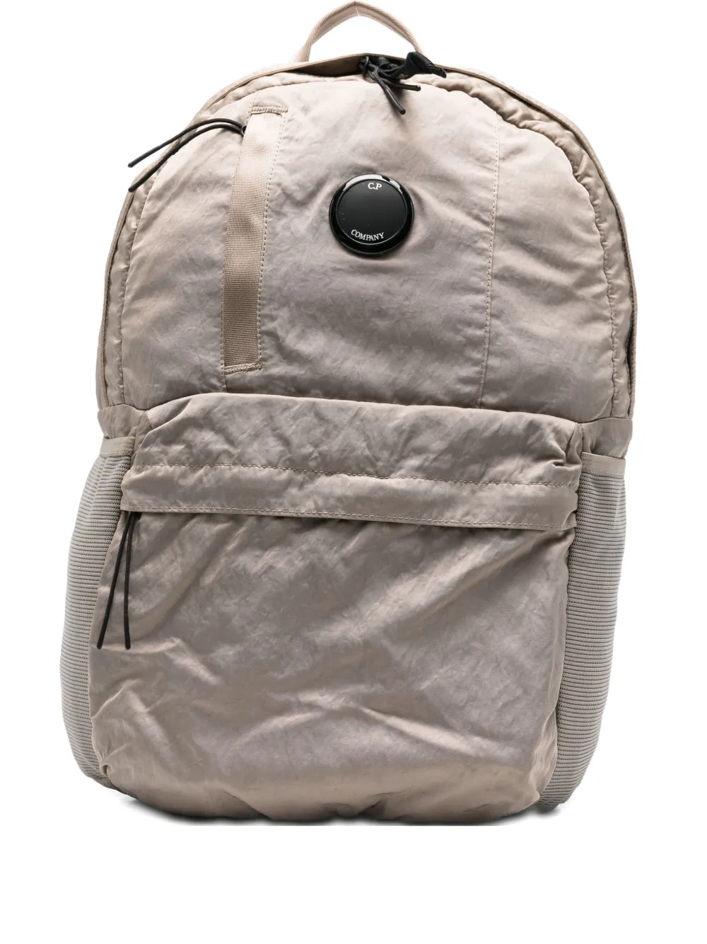 C.P. Company lens-detail top-handle backpack | Grey | Image 1