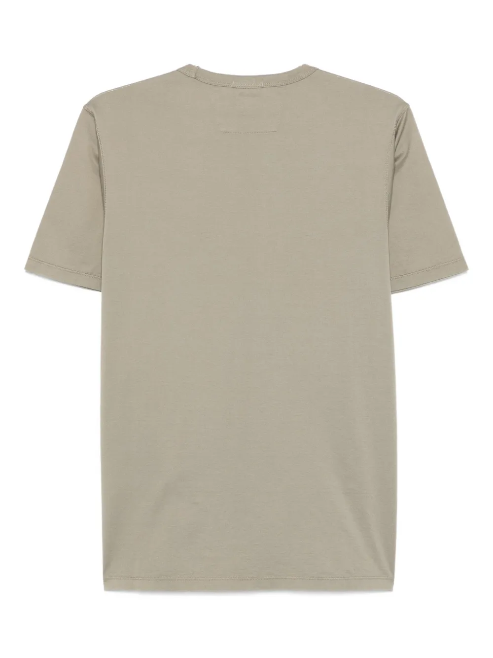 C.P. Company Katoenen T-shirt met logopatch Groen