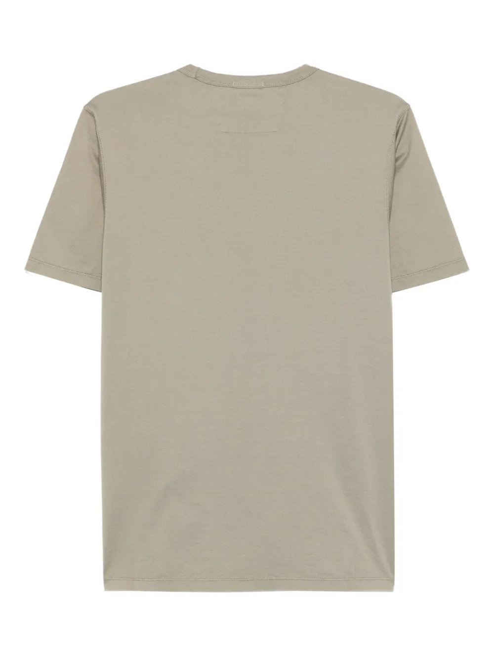 C.P. Company Katoenen T-shirt met logopatch - Groen