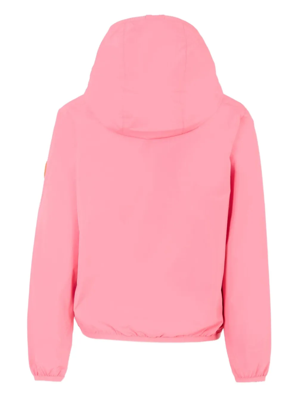 Save The Duck Hooded Zip-front Jacket In Pink