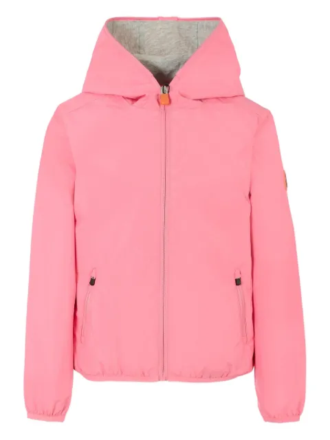 Save The Duck Kids hooded zip-front jacket