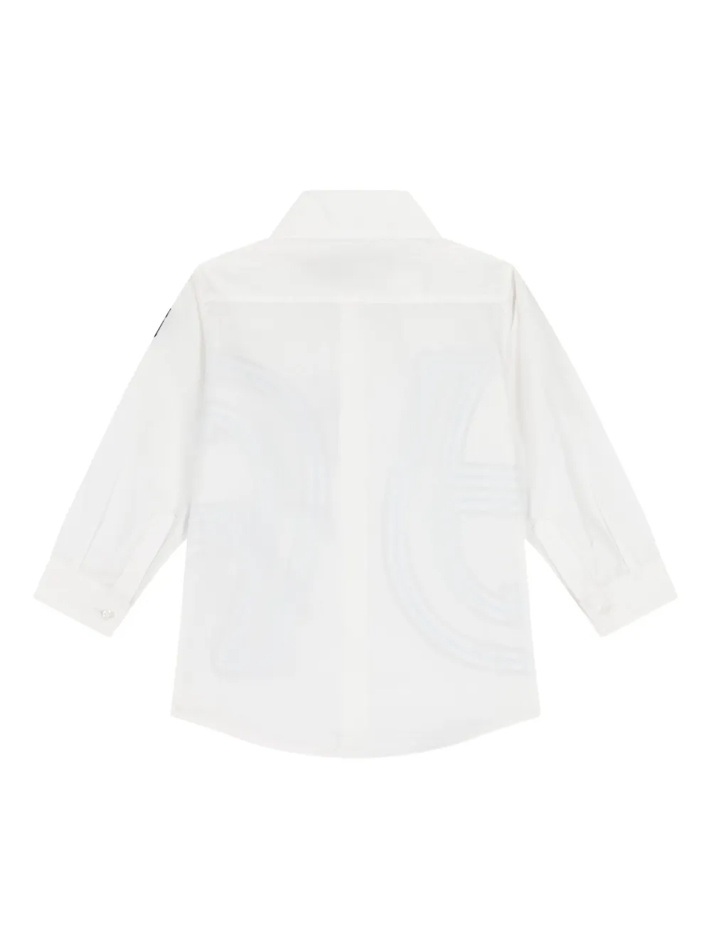 Aigner Kids Shirt met logoprint Wit