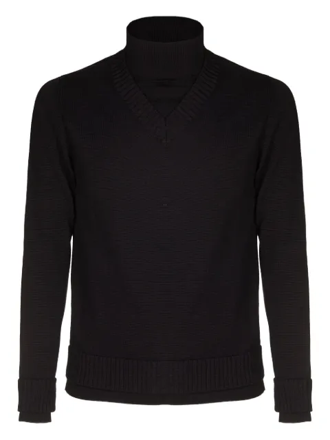 ALPHA STUDIO  roll-neck sweater