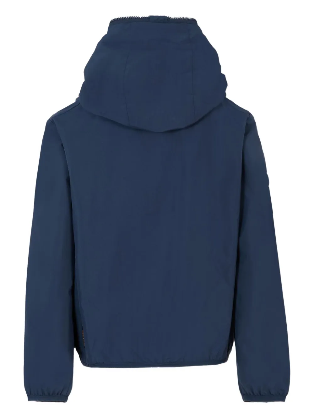 Save The Duck Kids hooded zip-up padded jacket Blauw