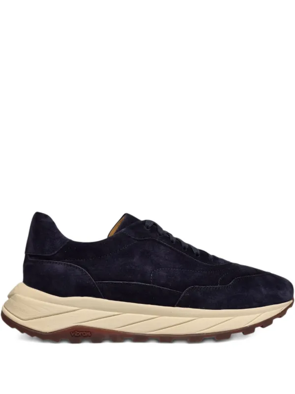 Henderson Baracco レザースニーカー | ブルー | FARFETCH JP