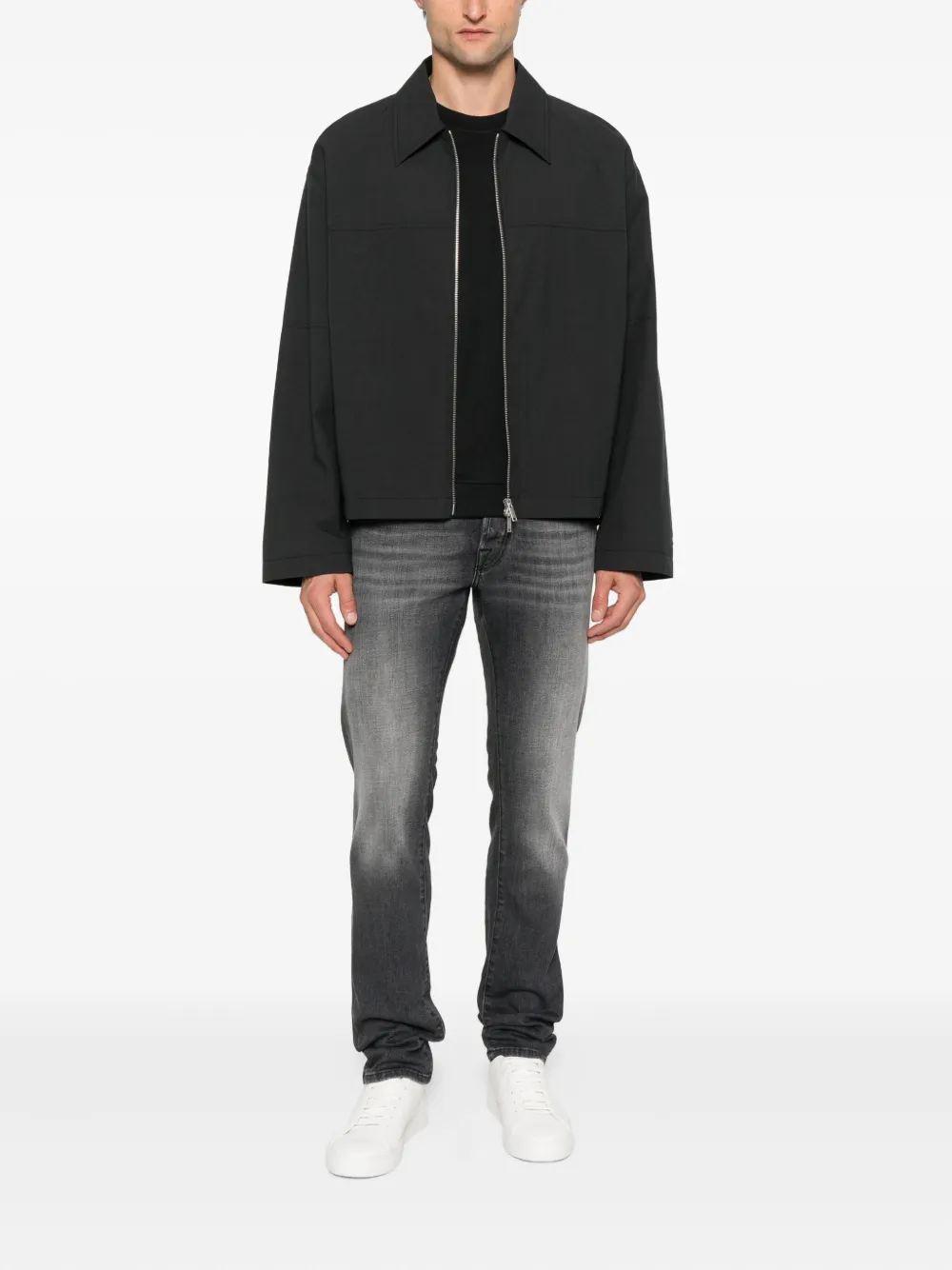 Jacob Cohën washed jeans - Zwart