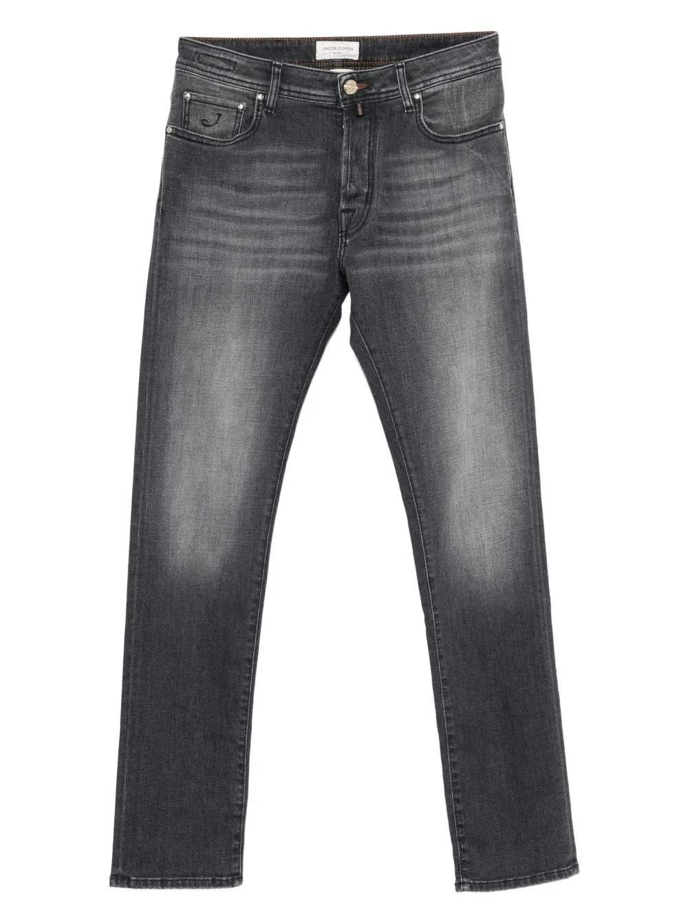 Jacob Cohën Jeans met wassing Zwart