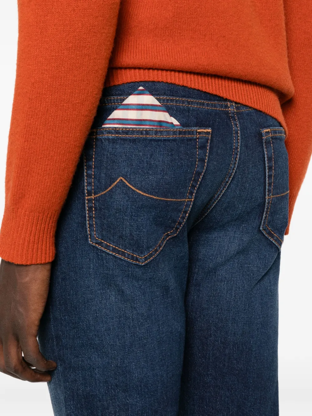 Jacob Cohën Jeans met zakdetail Blauw