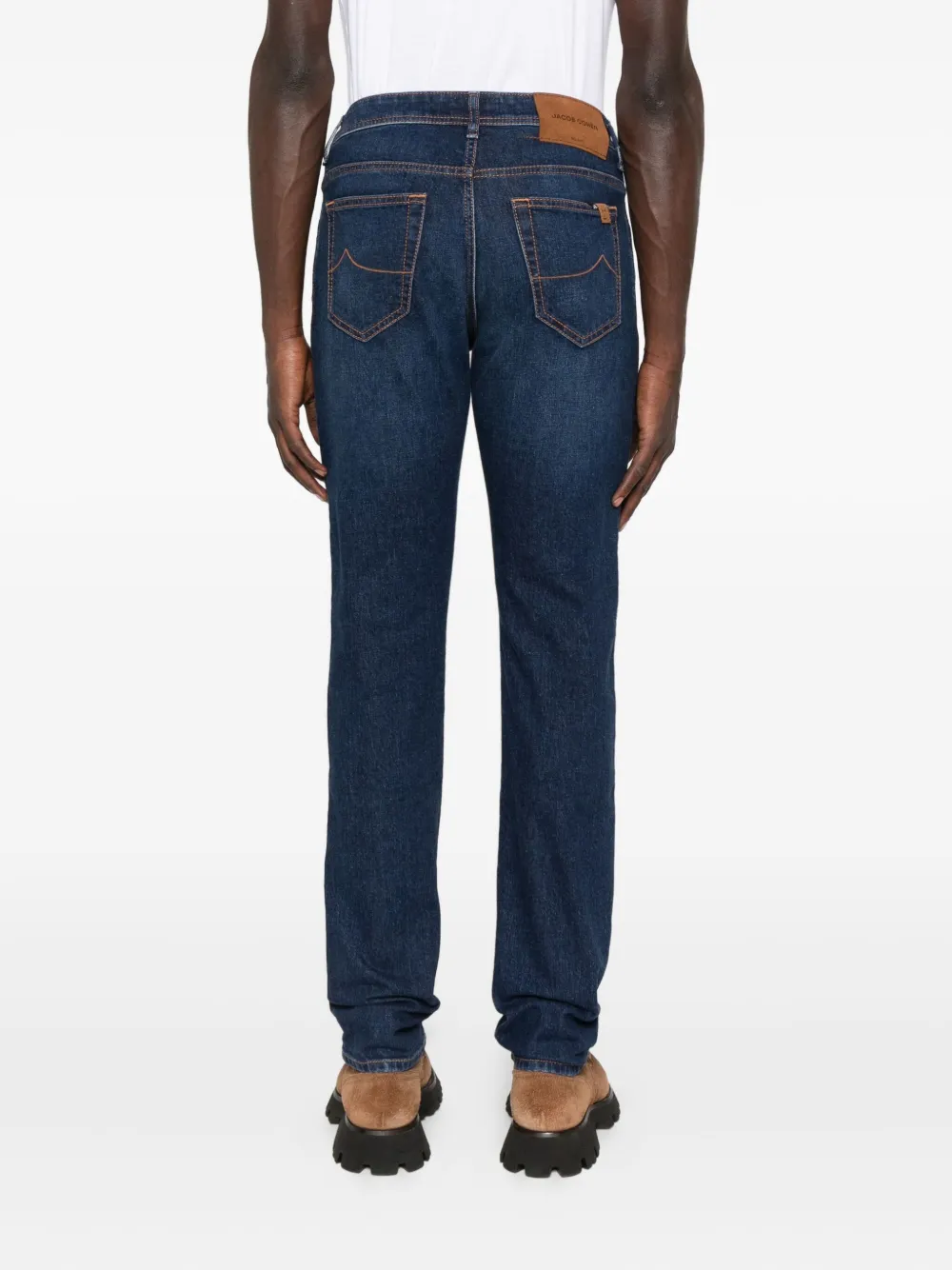Jacob Cohën Jeans met zakdetail Blauw
