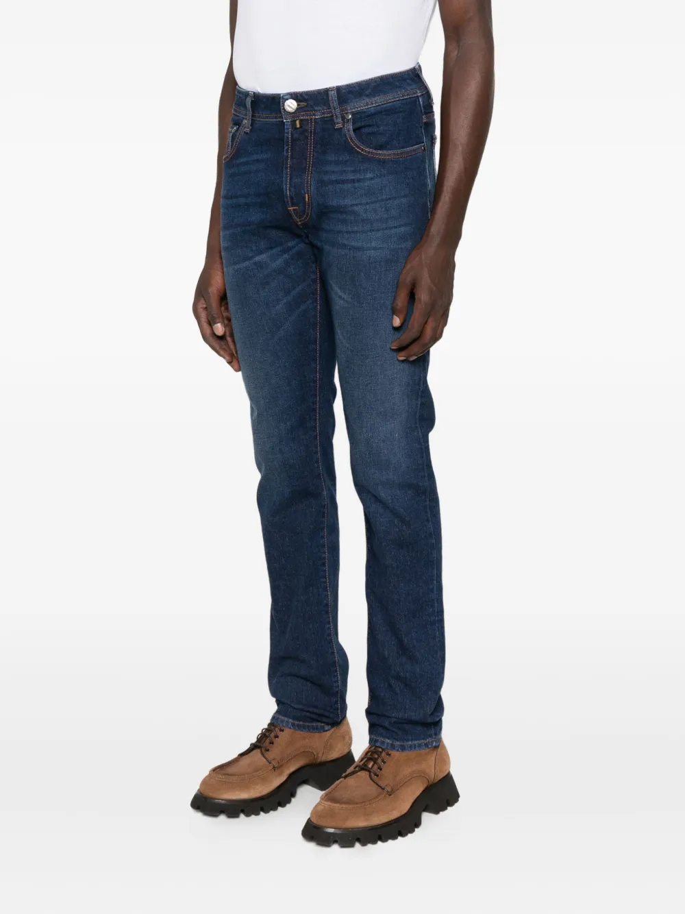 Jacob Cohën Jeans met zakdetail Blauw