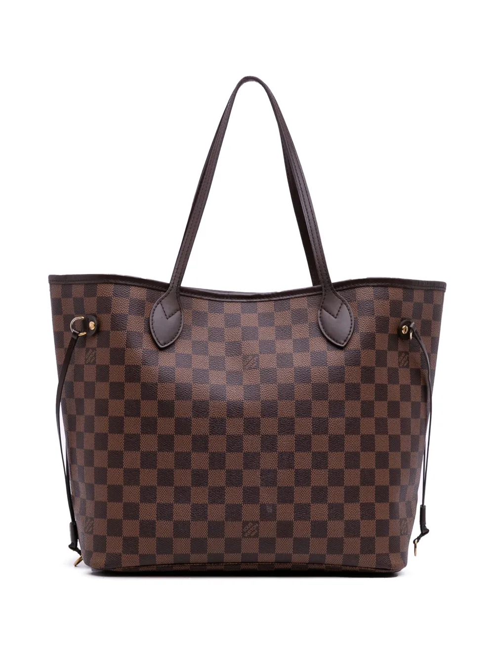 Louis Vuitton Pre-Owned 2014 Damier Ebene Neverfull MM tote bag | Brown | Image 1