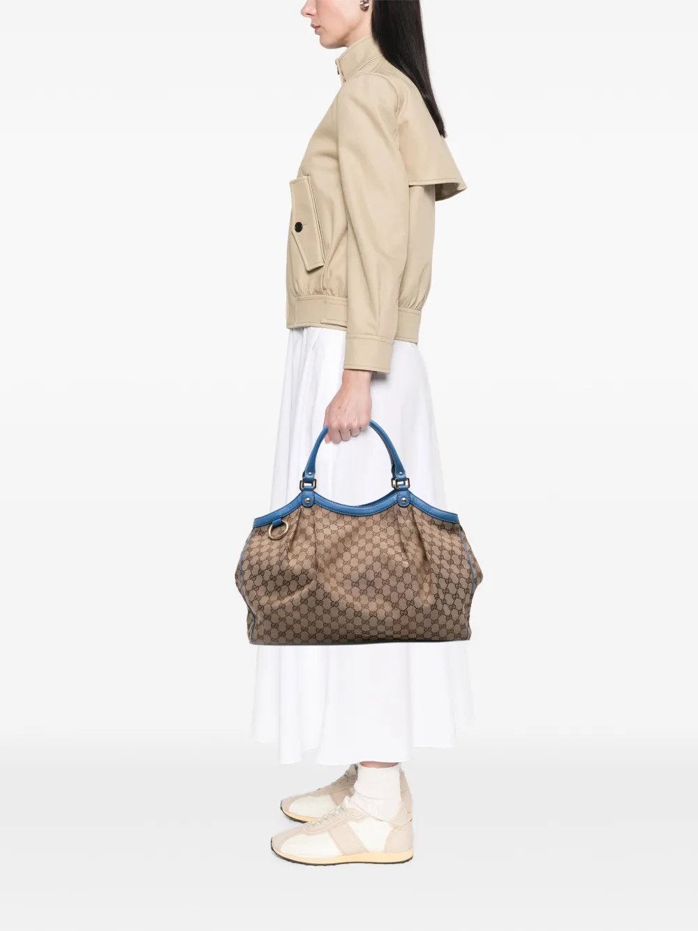 Gucci Pre-Owned 2016-2025 Large GG Canvas Sukey tote bag | Pre-Owned | Image 2