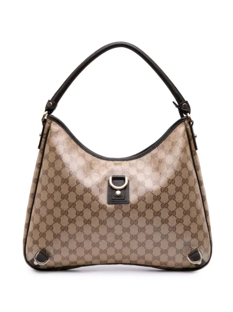 Gucci Pre-Owned 2000-2015 GG Crystal Abbey D-Ring shoulder bag
