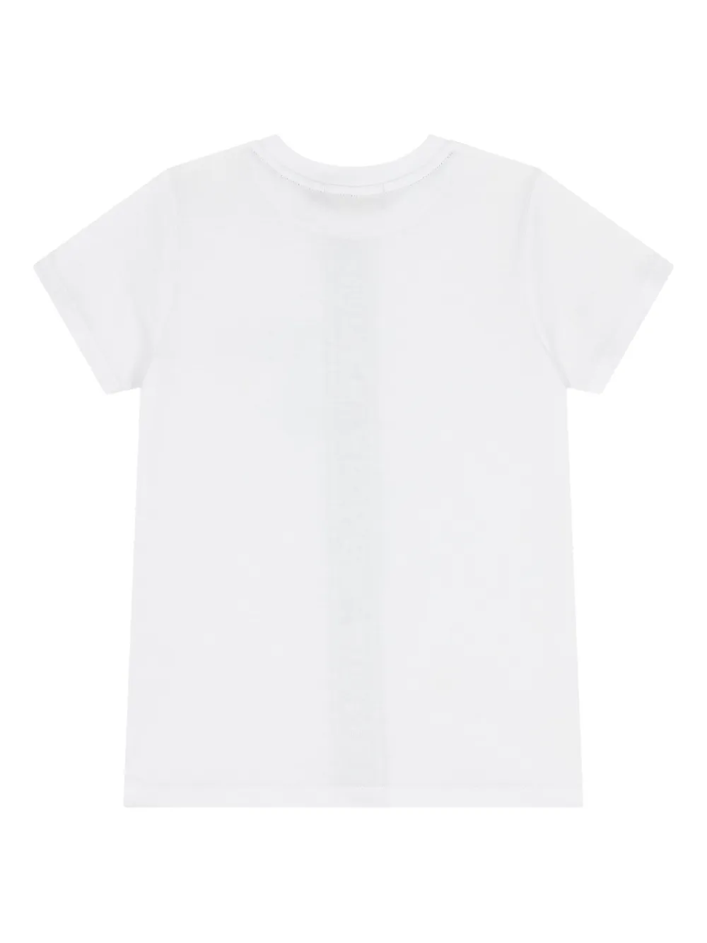 Aigner Kids T-shirt met logoband Wit