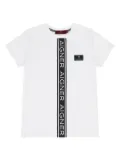 Aigner Kids logo-tape T-shirt - White
