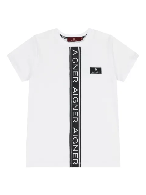 Aigner Kids logo-tape T-shirt