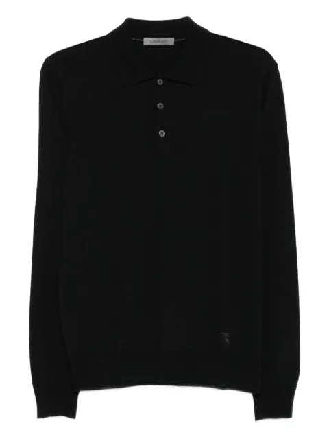 Corneliani long-sleeve polo shirt