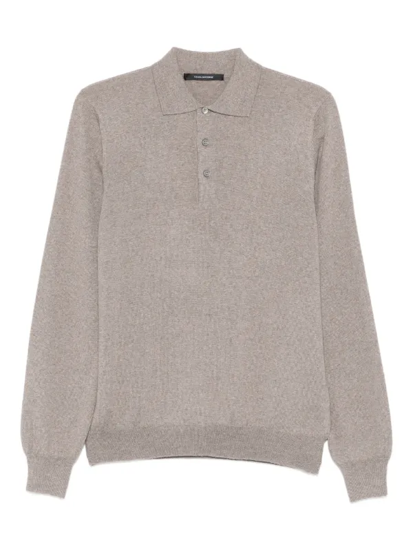 Tagliatore playera tipo polo manga larga