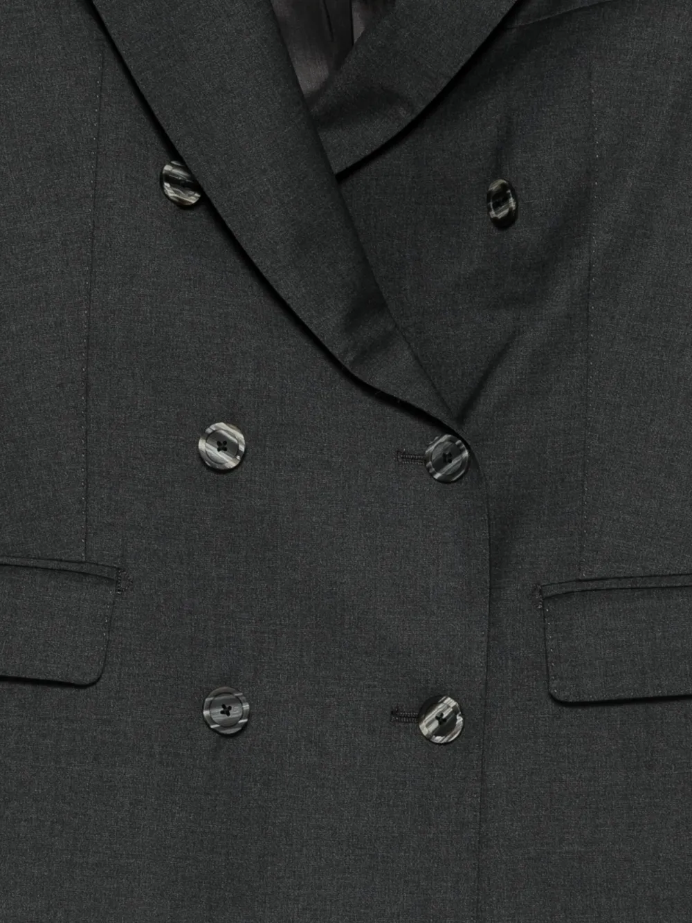 Tagliatore Double-breasted Evening Suit In Black
