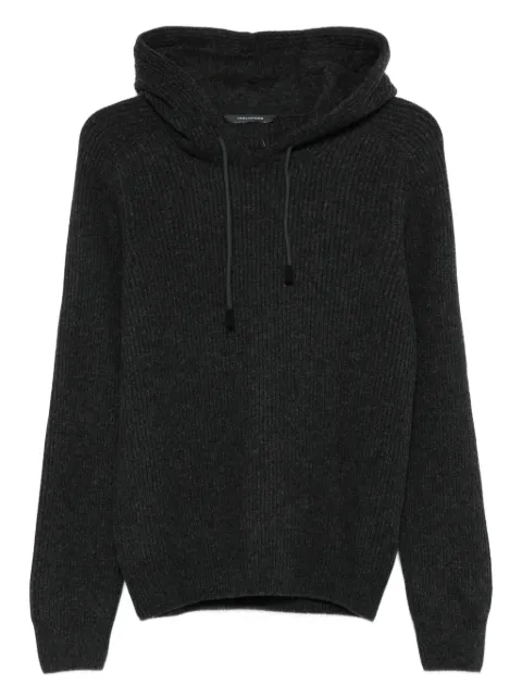 Tagliatore ribbed hoodie